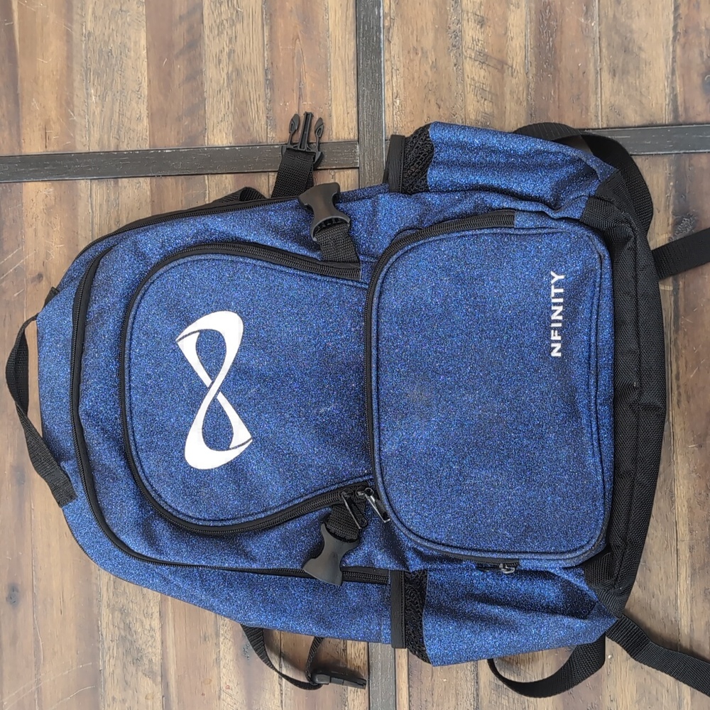 Nfinity Cheer backpack Sparkle blue